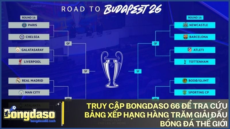 Truy cập Bongdaso 66 để tra cứu bảng xếp hạng hàng trăm giải đấu bóng đá thế giới